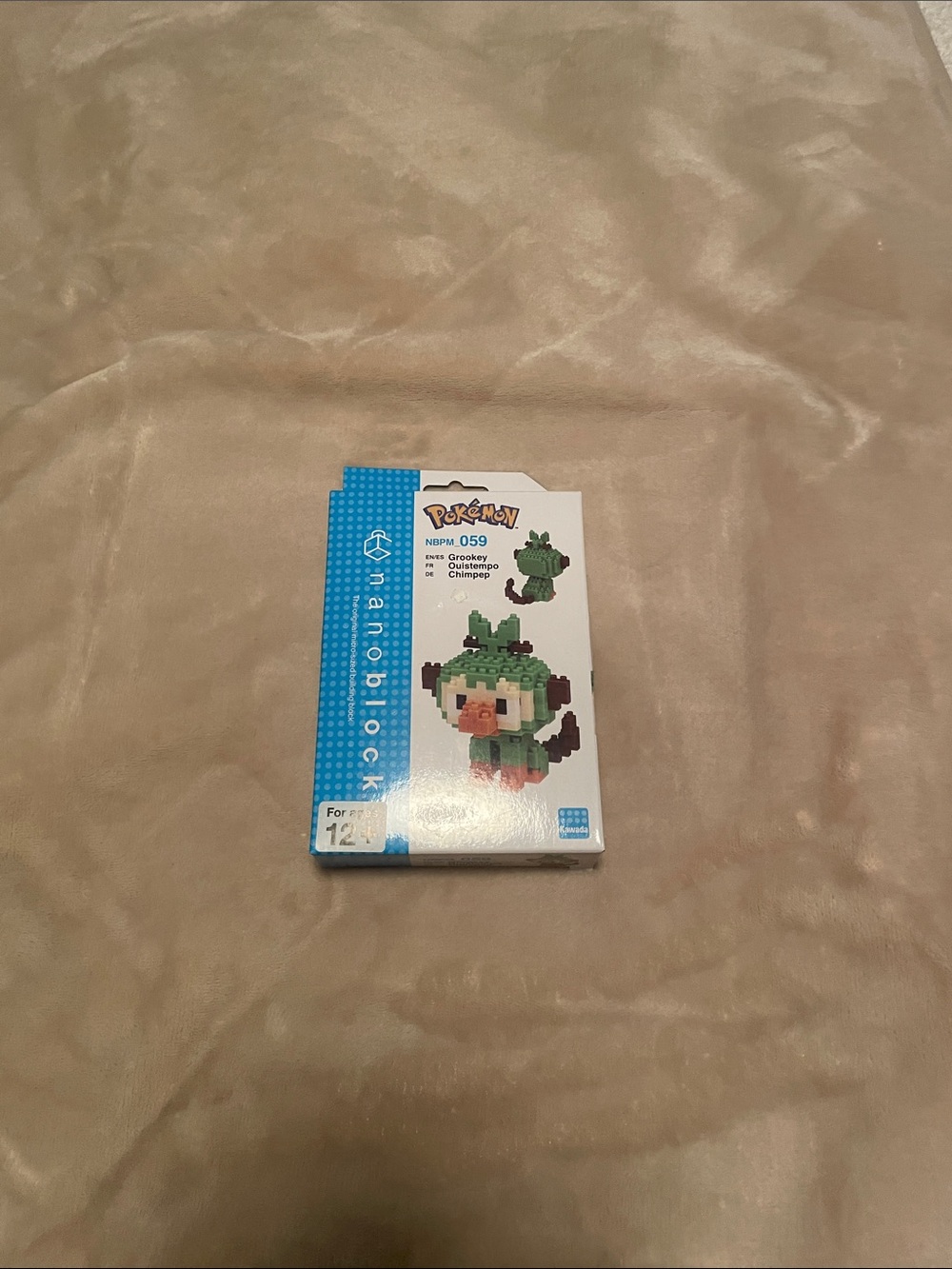 Pokémon Nanoblock Grookey Figure Building Set - Green